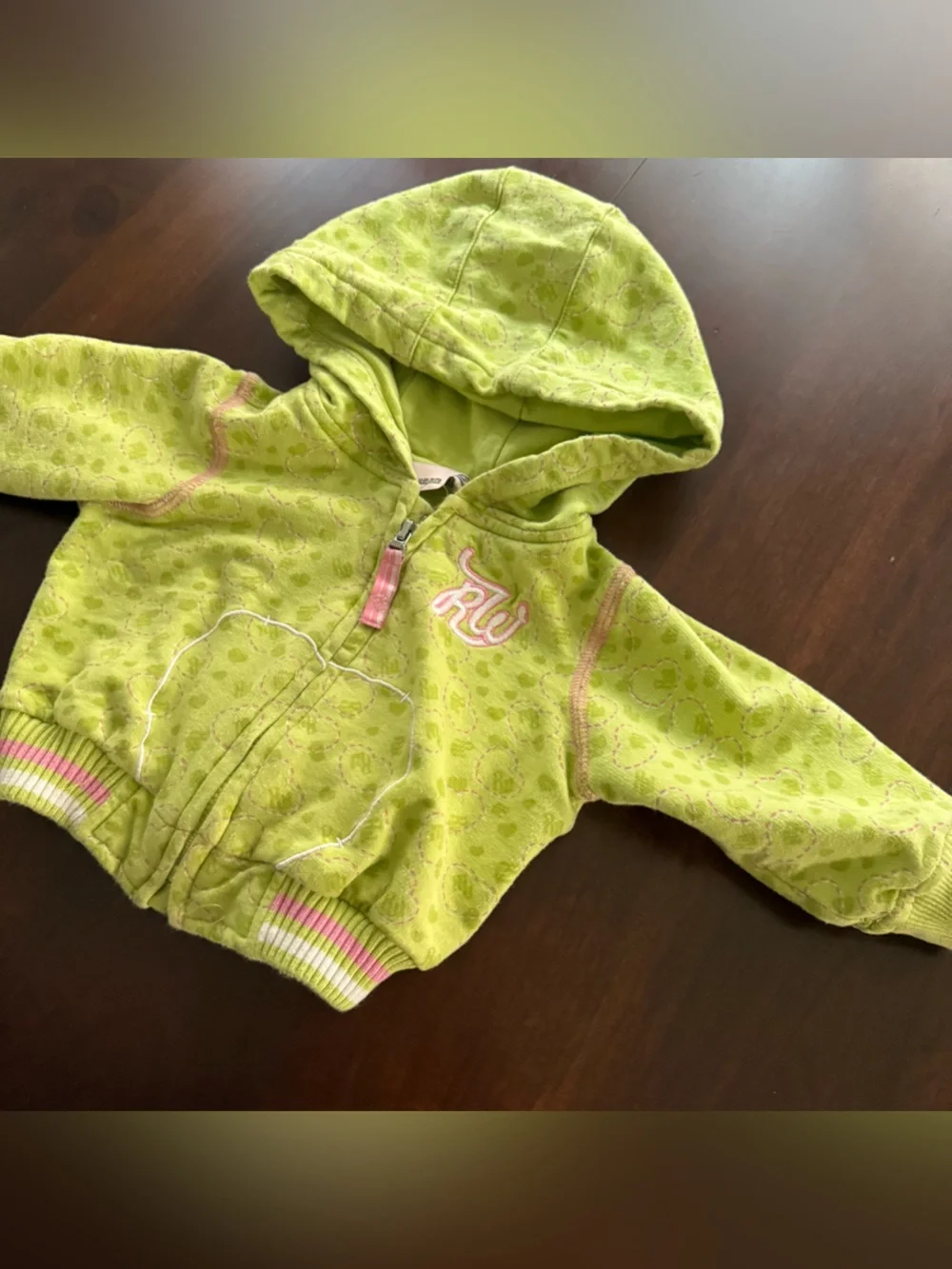 Y2K Rocawear Hoodie Baby Girl Size 0-6 M